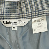 Christian Dior, Wool Grey Checker Short Pants