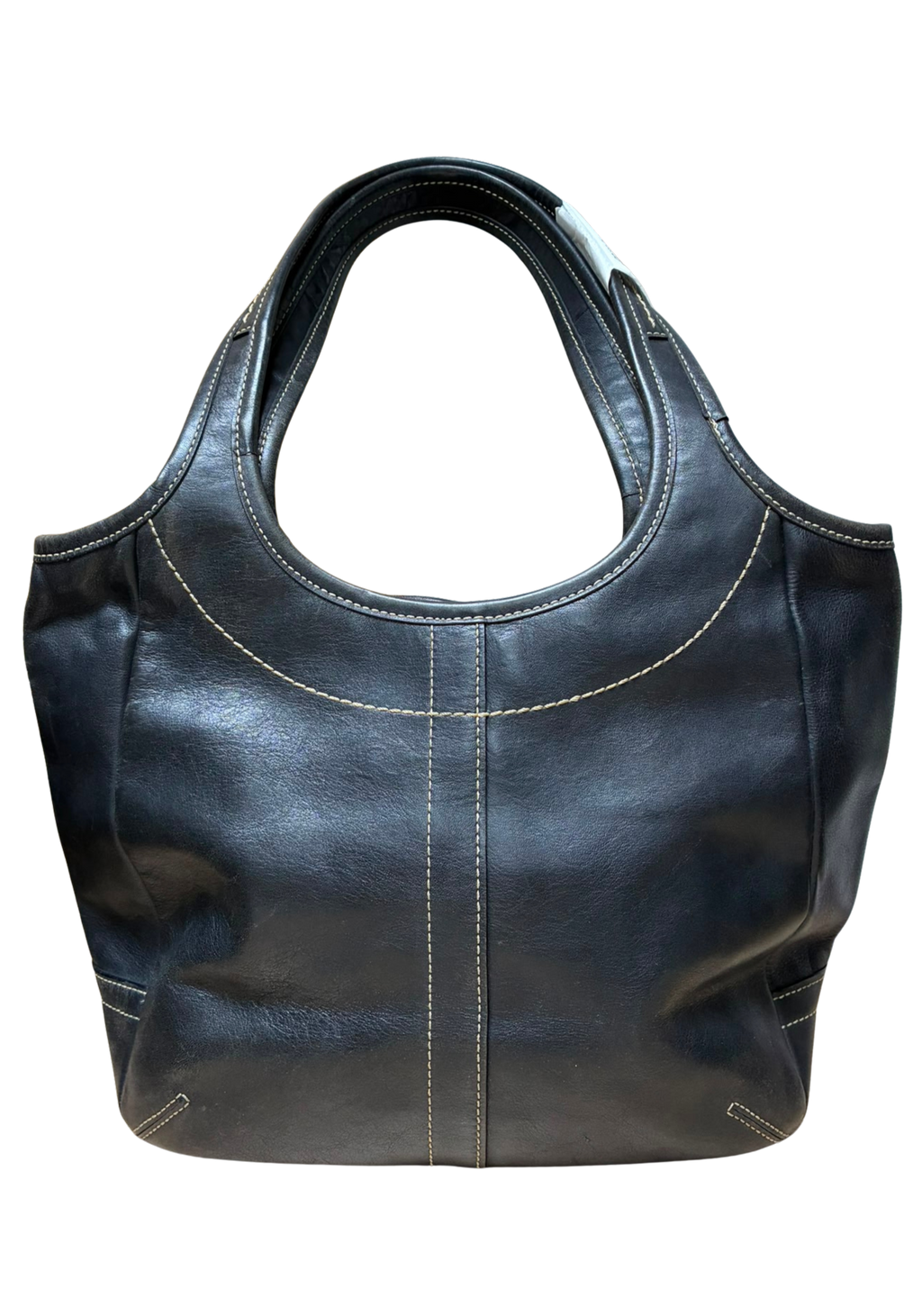 Vintage Coach Legacy Ergo Leather Tote Bag Black