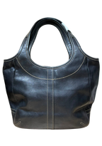 Vintage Coach Legacy Ergo Leather Tote Bag Black