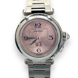 Cartier Pasha Date Pink Dial 35 ref. 2475