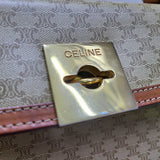 CELINE Macadam Gancini Top Handle Handbag Beige L26.5 x H24 x 12.5cm