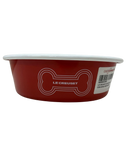 Le Creuset Enamel On Steel Medium Dog Bowl 1 Cup Red