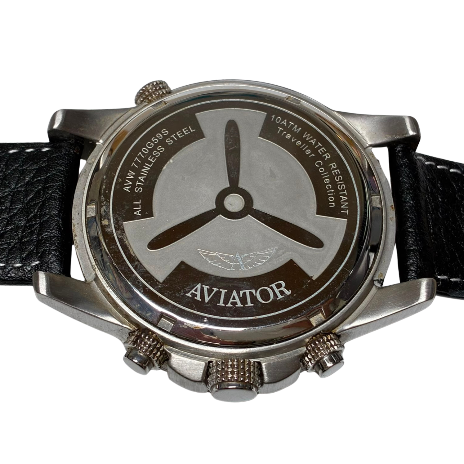 Aviator F Series AVW7770G59S Chronograph Wristwatch