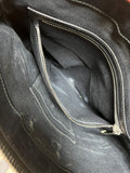 Gucci 474137 GG Black Small Messenger Bag