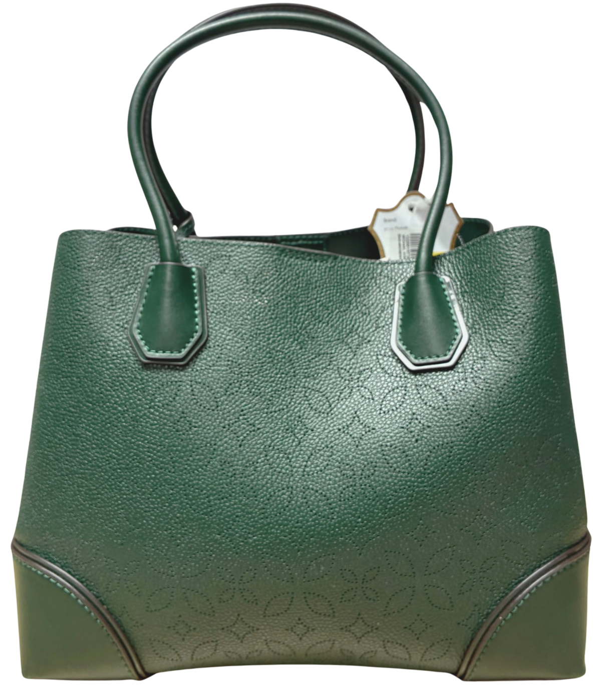 Michael Kors Mercer Gallery Perforated Centre Zip Tote Bag Racing Green