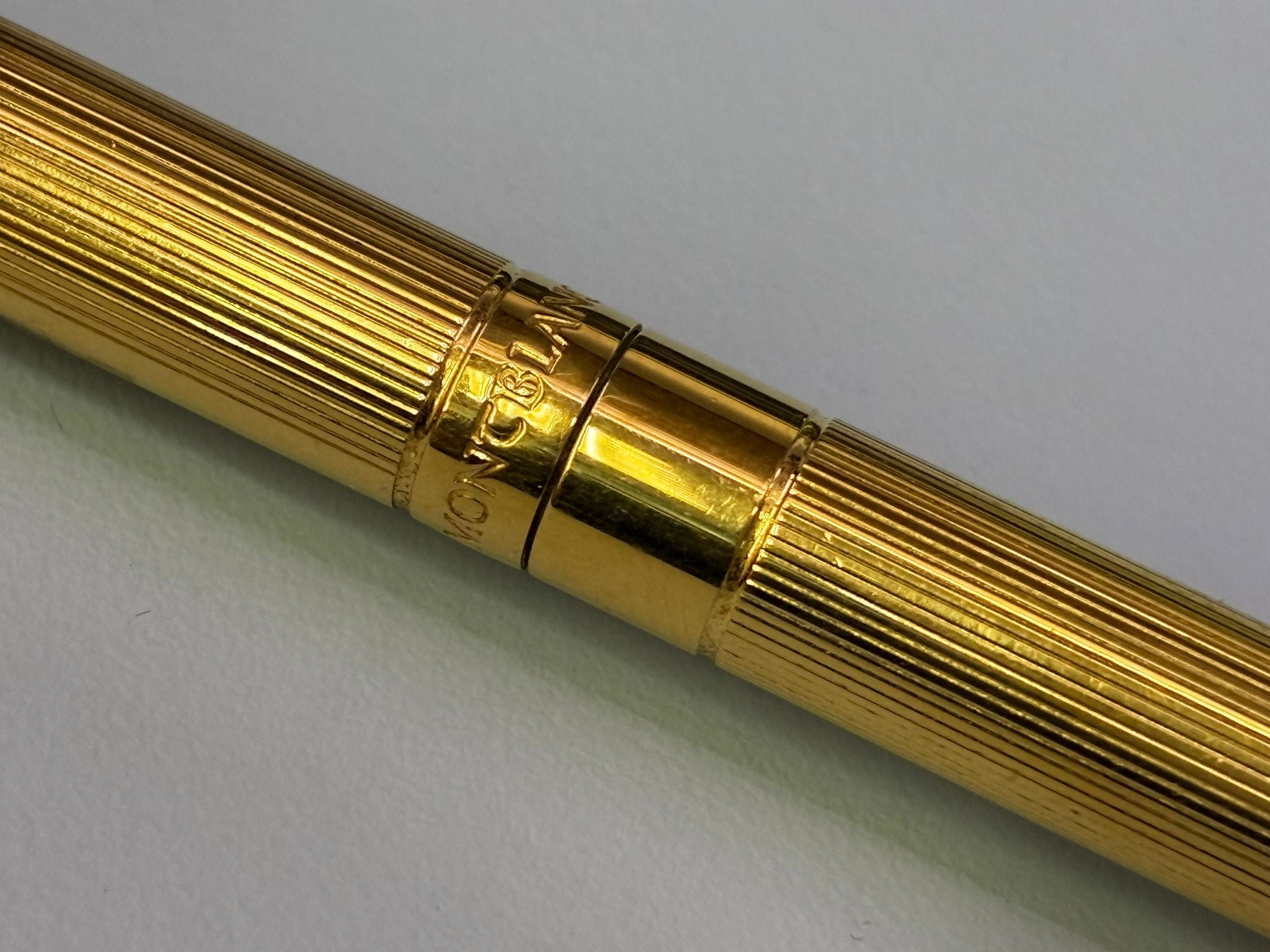 Montblanc Noblesse Gold Plated Ballpoint Pen