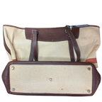 Coach M1176 70649 Bleecker Heritage Striped Canvas City Tote