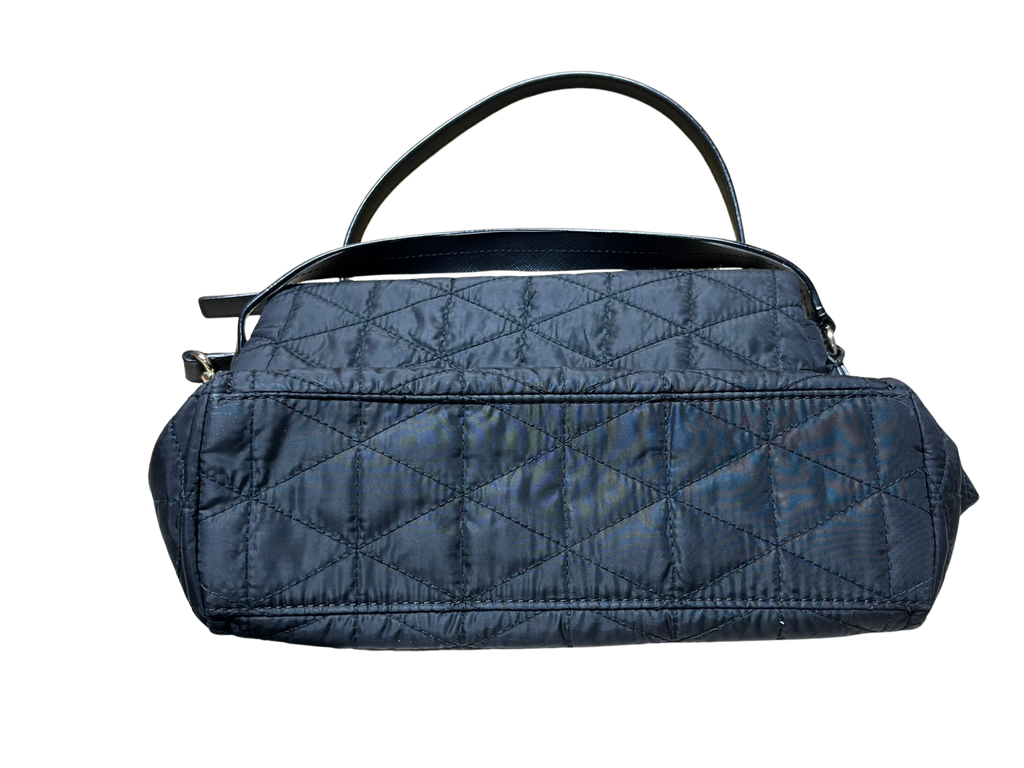 Kate Spade Wilson Road Quilted Miri Black Nylon Cross Body Bag