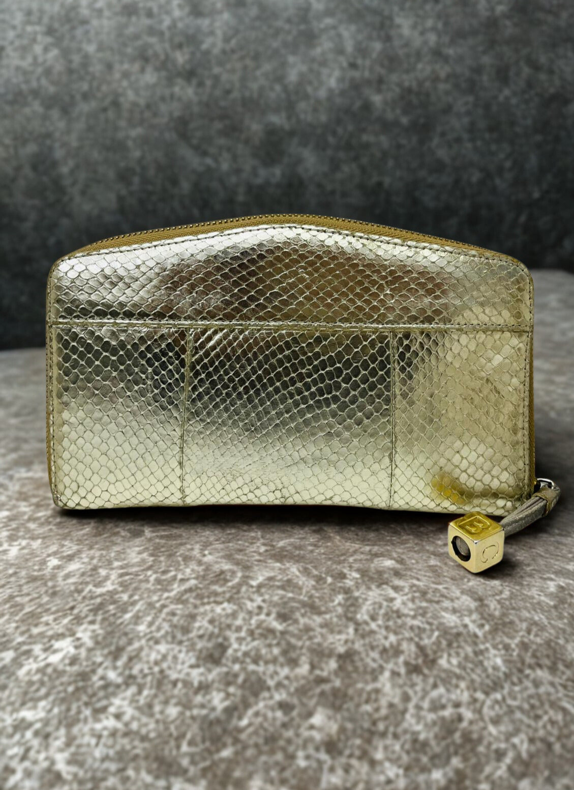 See By Chloe Long Wallet Leather Gold Secondary image