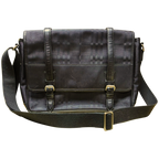 Burberry Plaid Nylon Messenger Bag