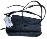 Kate Spade Wilson Road Quilted Miri Black Nylon Cross Body Bag