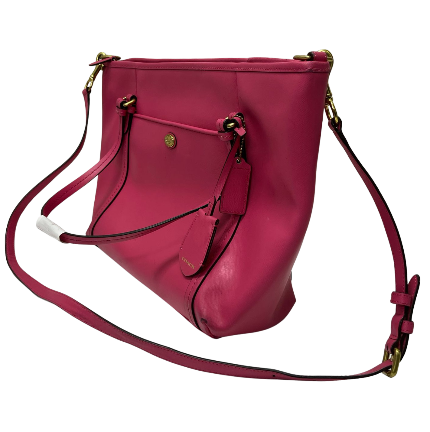 Coach Peyton Refined Leather Pocket Tote F25567