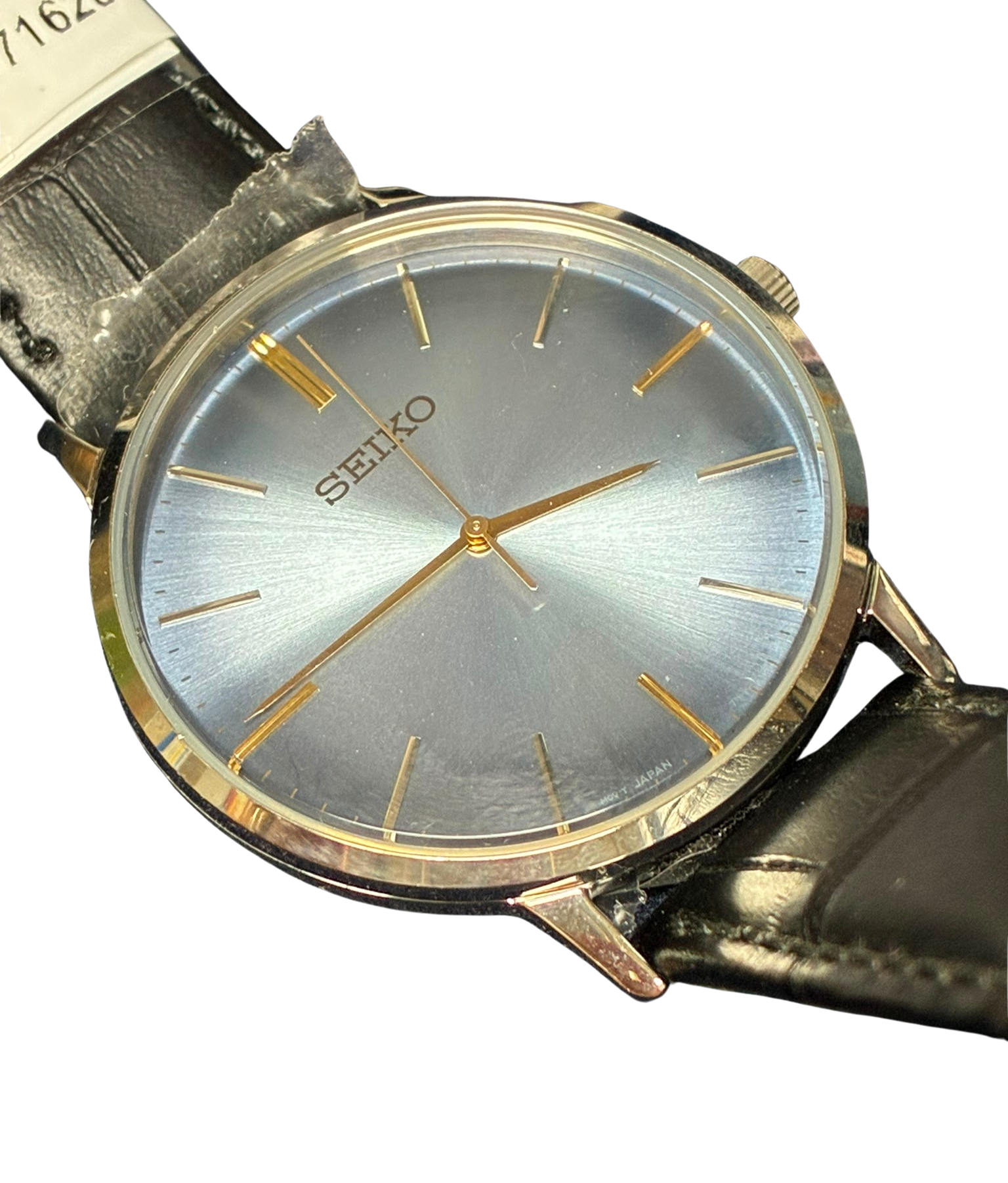 Seiko SCXP125 Mens Selection Collection Reproduction Model Gold Feather Limited Edition Wristwatch Secondary image