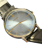 Seiko SCXP125 Mens Selection Collection Reproduction Model Gold Feather Limited Edition Wristwatch