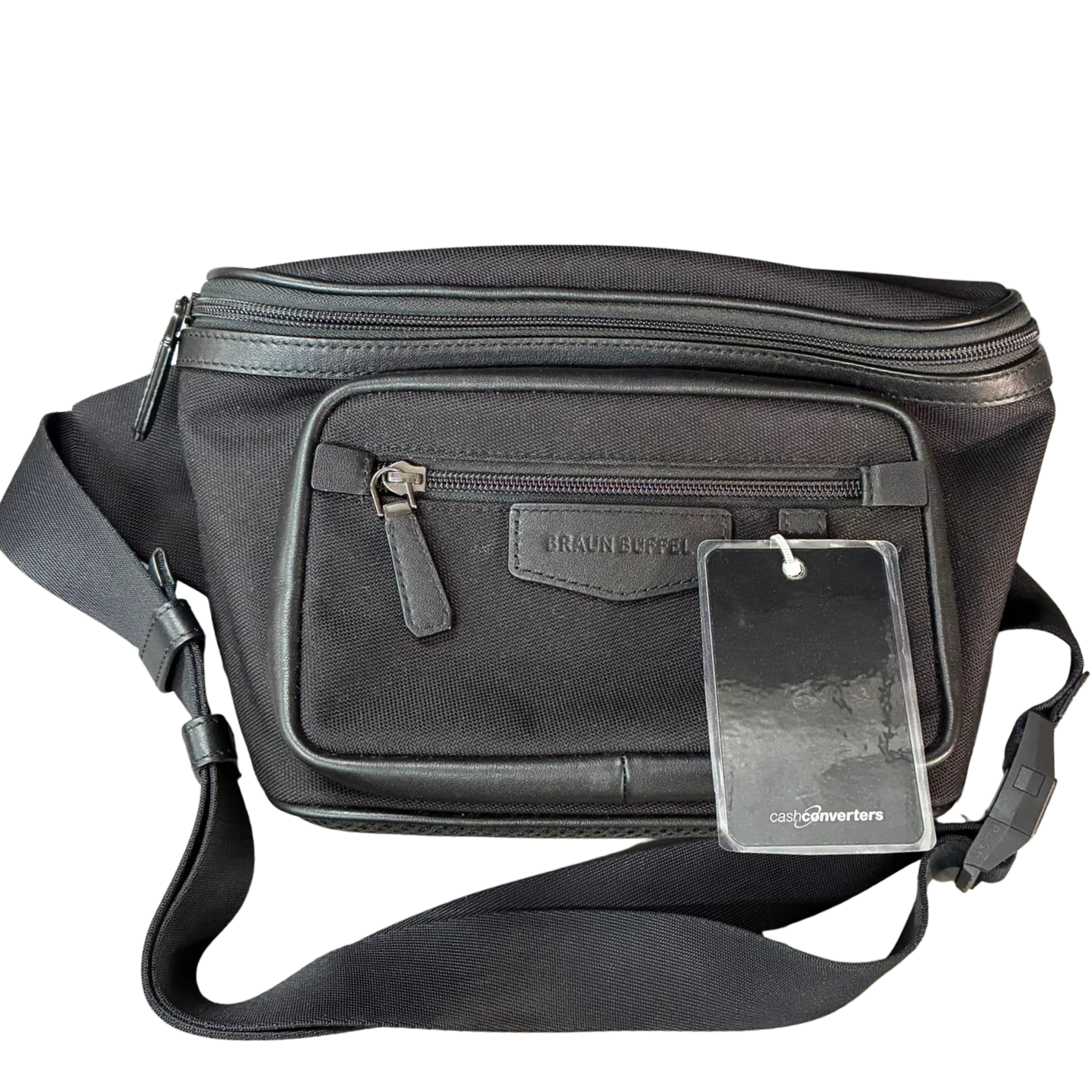 Braun Buffel Jimp Medium Waist Pouch Black