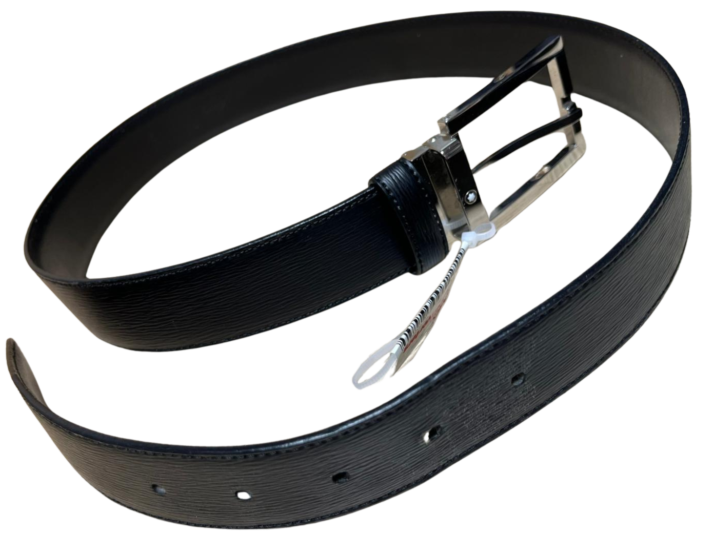 Montblanc Black Westside Leather Belt 35mm MB114435 Secondary image