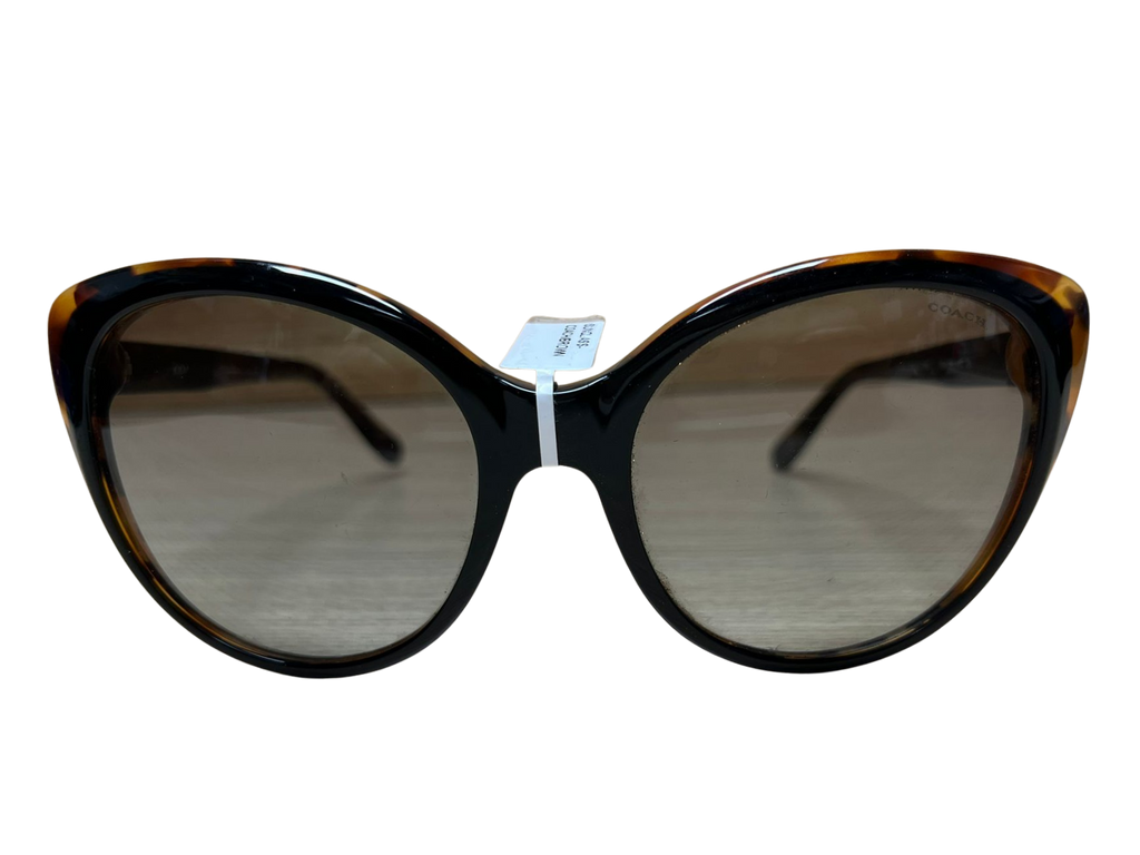 Coach L1060 544611 Women Sunglasses Black Tortoise