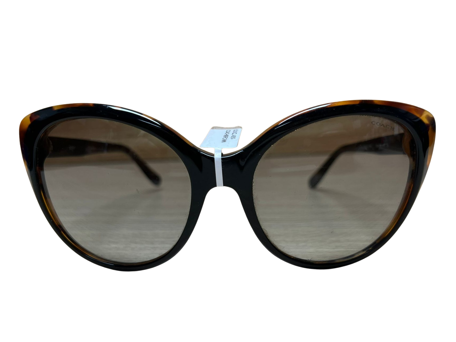 Coach L1060 544611 Women Sunglasses Black Tortoise