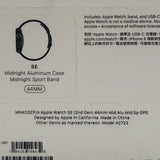 Apple Watch SE (2nd Gen) A2723 GPS 44mm Midnight