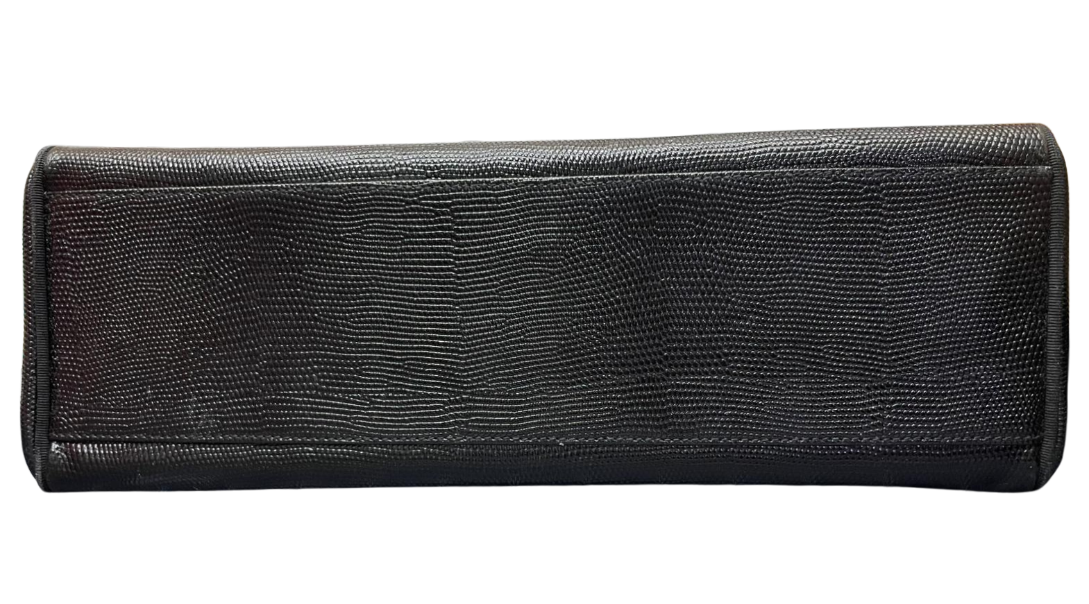 Salvatore Ferragamo Vara Bow Top Handle Tote Bag Black Leather.