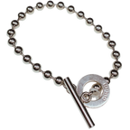 Gucci Ball Chain Bracelet SV925 16.1G 19CM