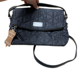 Kate Spade Wilson Road Quilted Miri Black Nylon Cross Body Bag