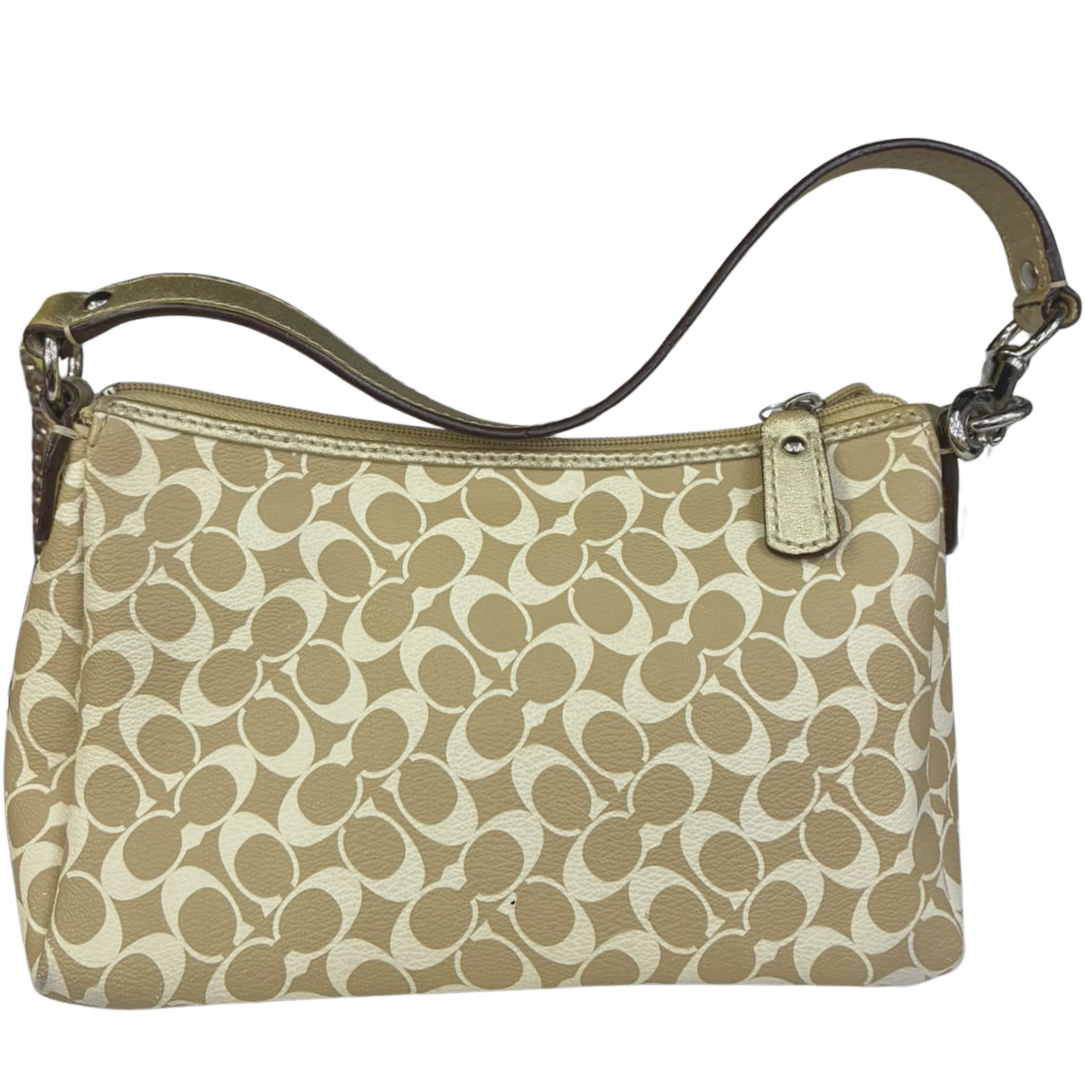 Coach Signature C Chelsea Heritage Gold Shoulder Bag Secondary image