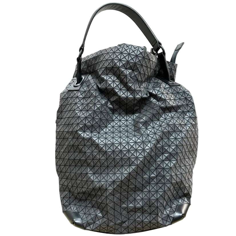 BAO BAO ISSEY MIYAKE Matte Black Froggy Shoulder Bag