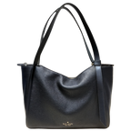 Kate Spade Knott Large Tote Bag Black Pebbled Leather