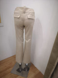 Burberry Ladies khaki/Beige Long Pants