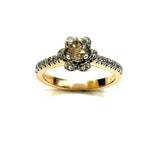 18KRG Diamond Ring