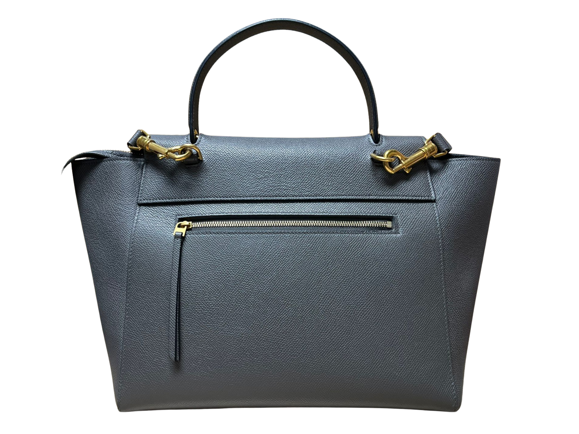 Celine Micro Belt Bag Grey Grained Calfskin Leather Secondary image