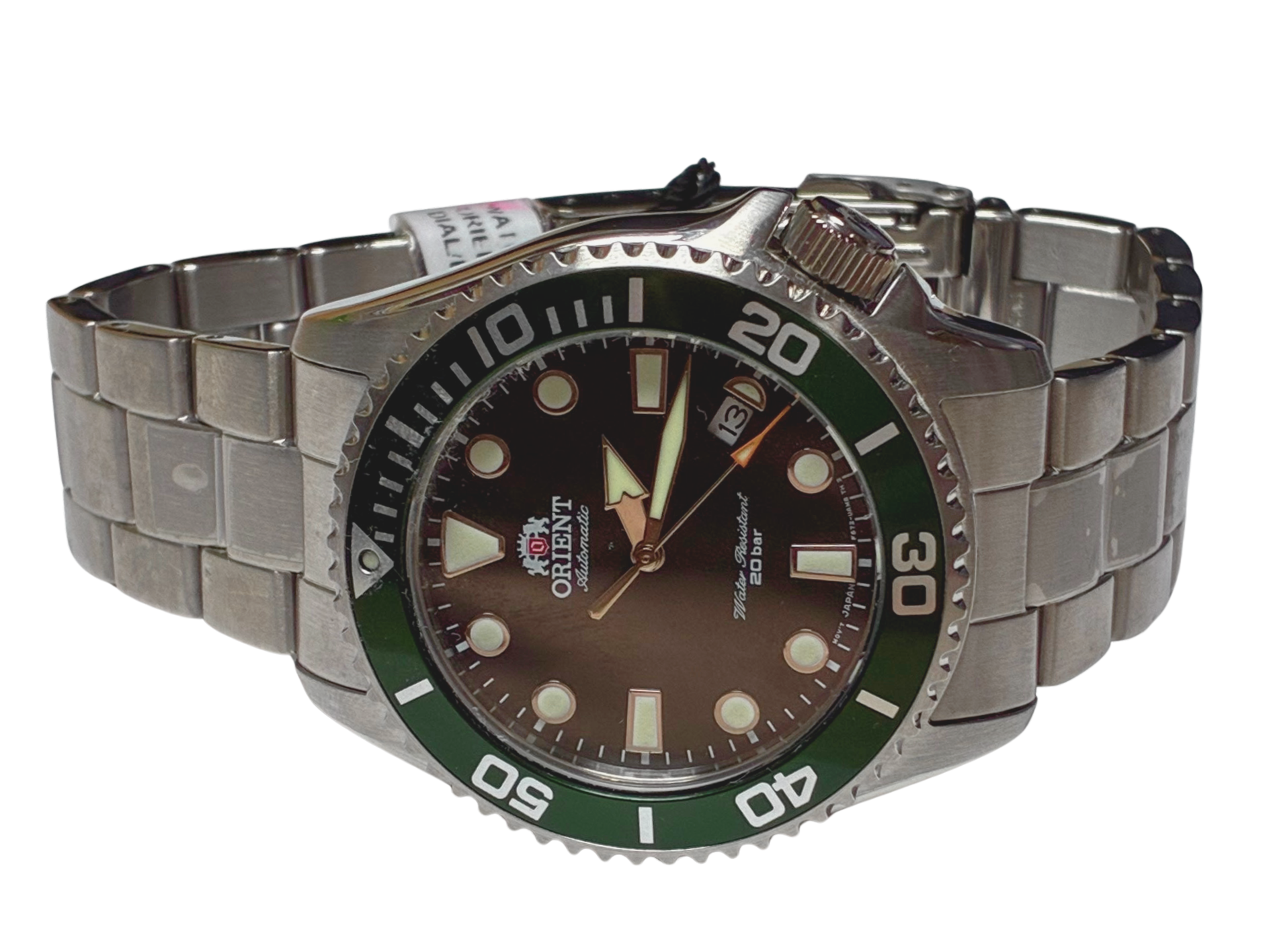 Orient Triton Mens Divers Automatic Sapphire Crystal Watch Secondary image