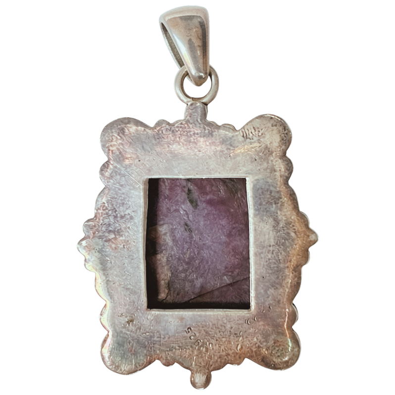 925 Silver Purple Gemstone Set Secondary image
