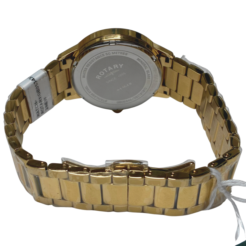 Rotary GB0534302 Avenger Gold Plated Mens Watch