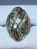 PT900 MD 4.00 16.9G Size 7.5 Diamond Ring