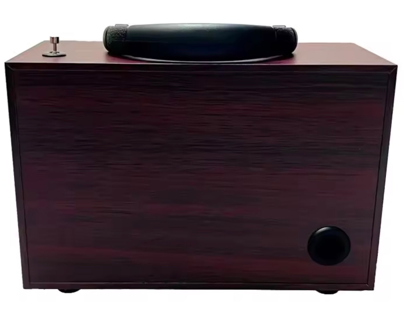 NS8189BT Portable Vintage Retro Wooden Extra Antenna Led Am Fm Radio With USB TF Music Player