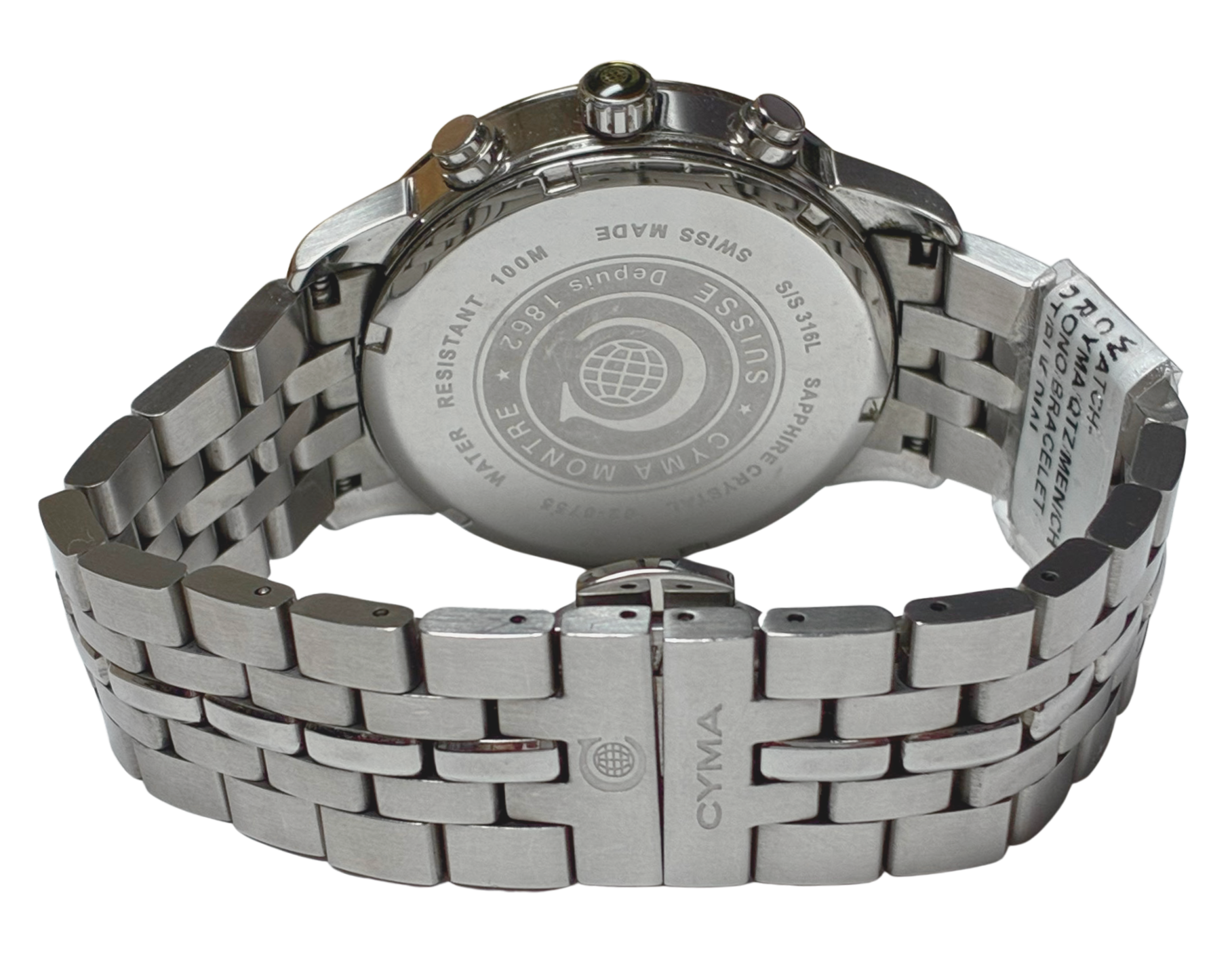 CYMA 020755 Swiss Chronograph Mens Quartz Watch Secondary image