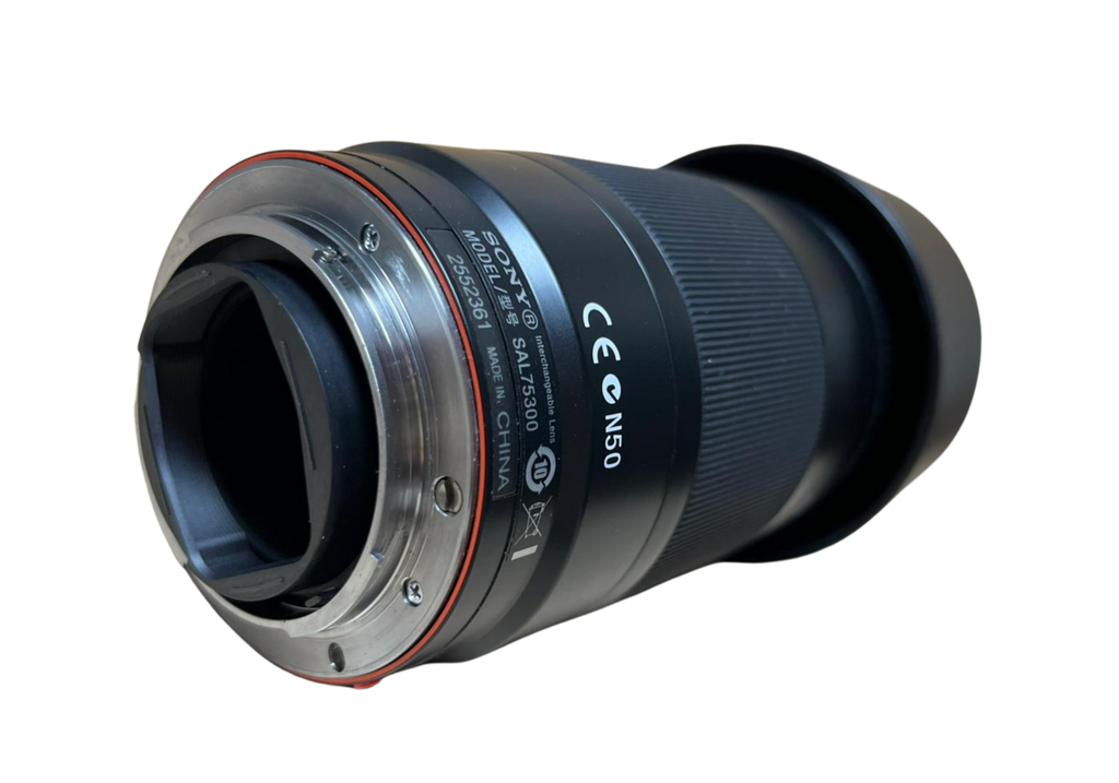 Sony SAL75300 75-300mm f/4.5-5.6 Compact Super Telephoto Zoom Lens for Sony Alpha Digital SLR Camera