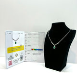 PT850/PT900 Emerald Diamond Necklace