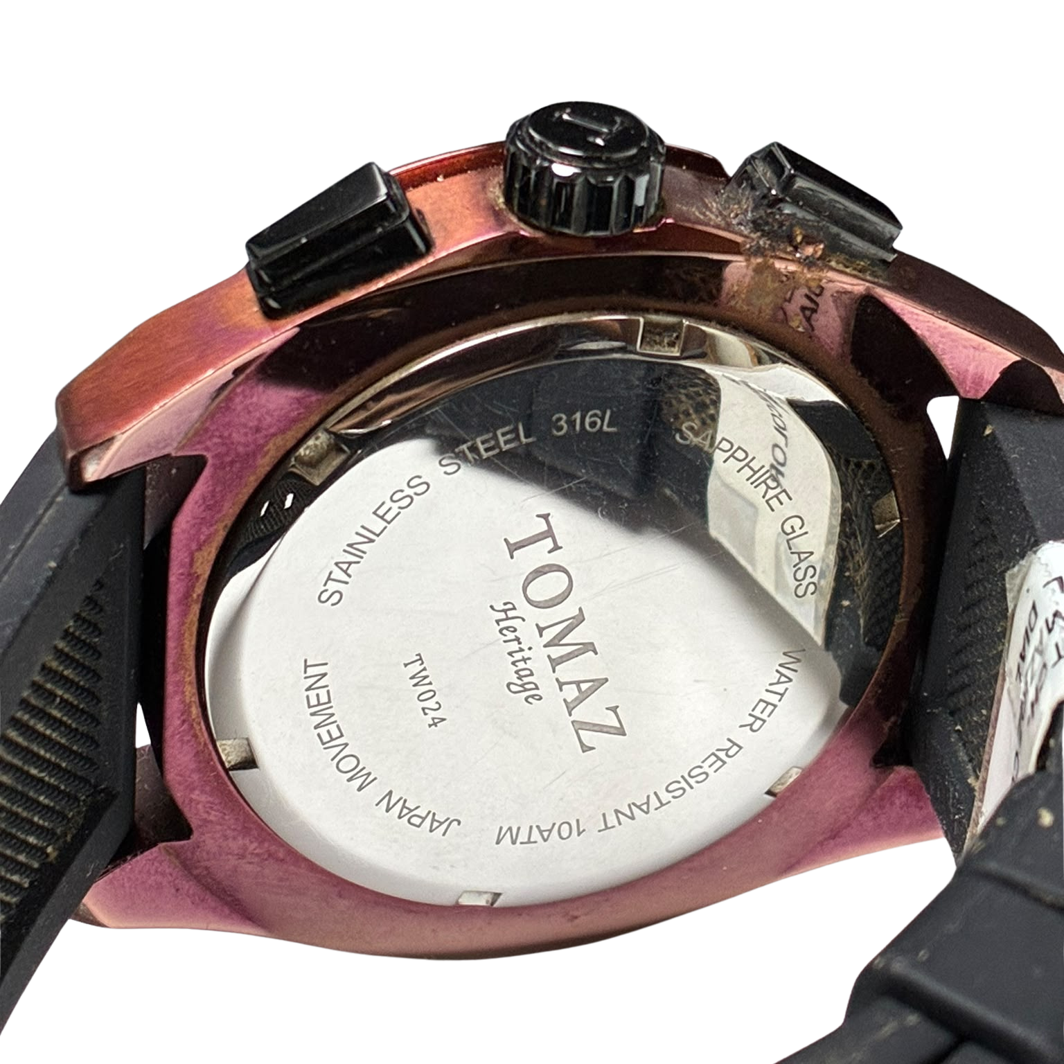 Tomaz TW024 RAWR III Rainbow Rose Gold Or Joker Style Chronograph Watch Secondary image