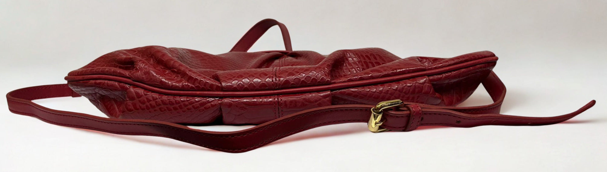 Tocco Toscano Red Leather Bag