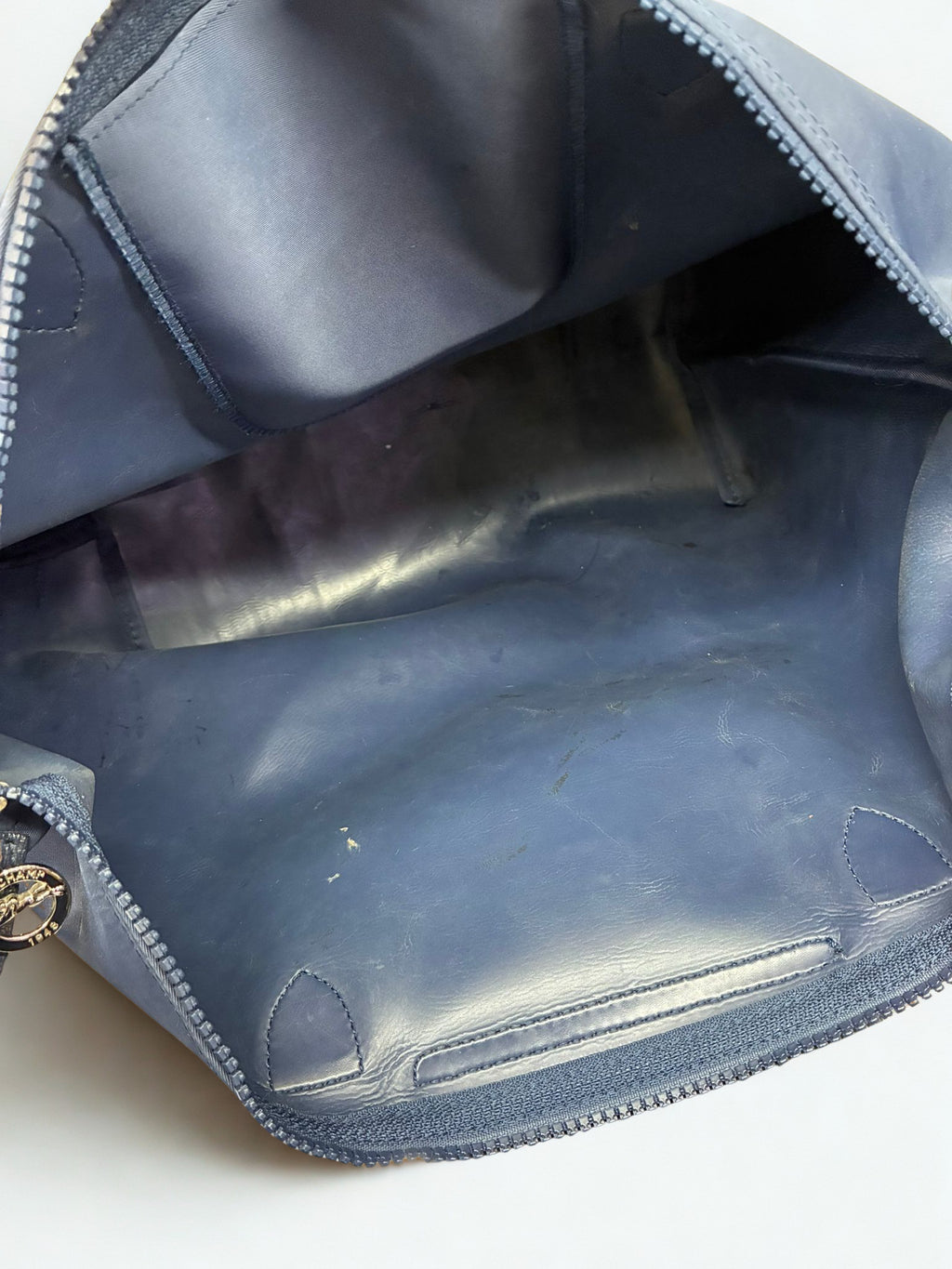 Longchamp Le Pliage Neo Medium Convertible Tote Bag Navy Blue