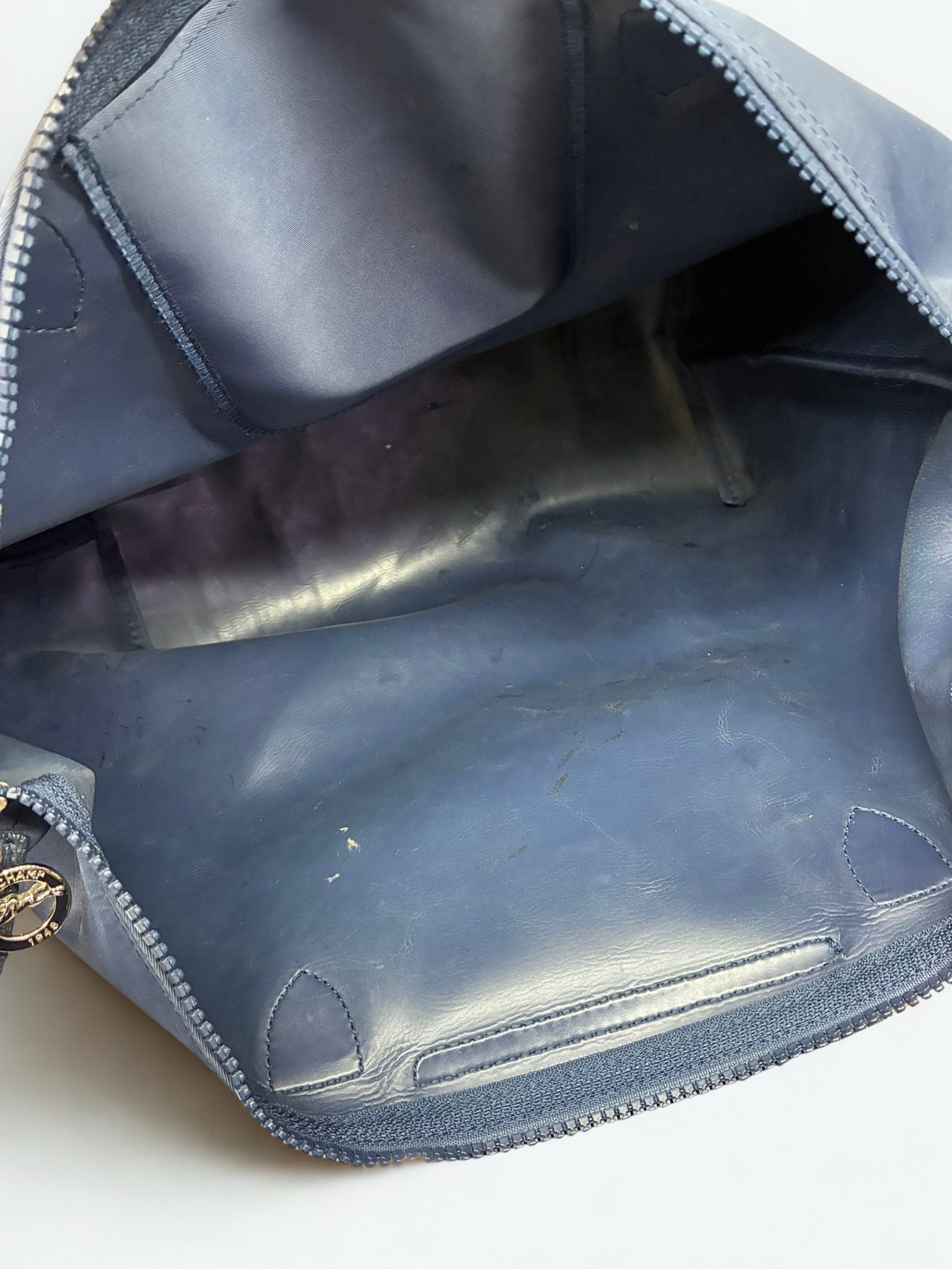Longchamp Le Pliage Neo Medium Convertible Tote Bag Navy Blue