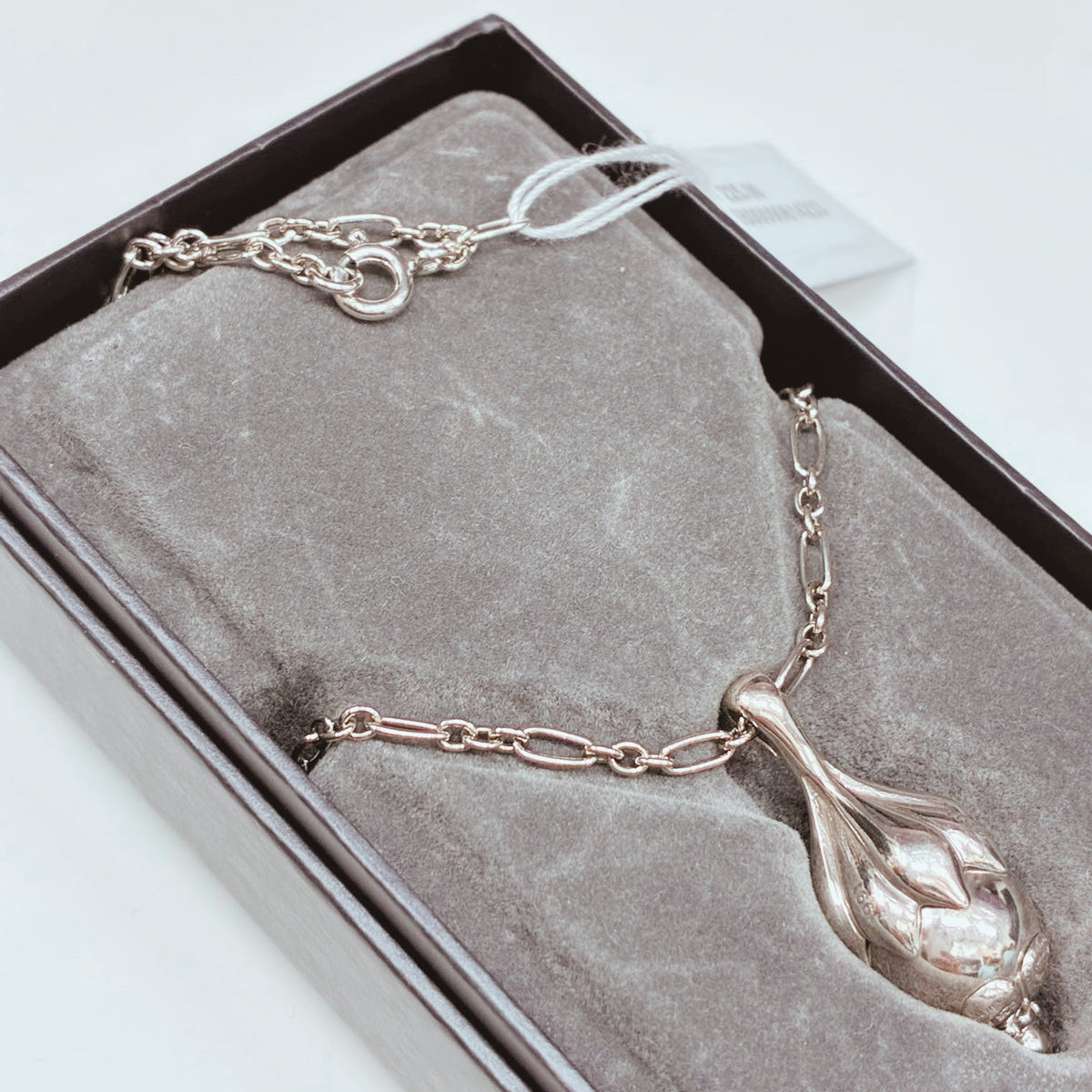 Georg Jensen Heritage 1991 Sterling Silver Pendant SV925 13.0G With Box