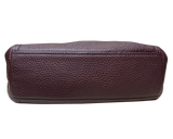 Bimba Y Lola Pebbled Leather Bowling Bag