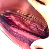 Cartier, MUST DE CARTIER Burgundy Leather Clutch Pochette