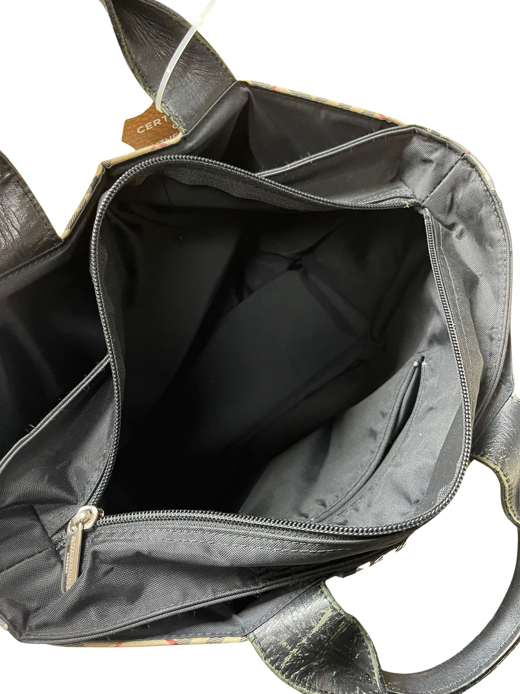 Burberry Nova Check Tote Bag