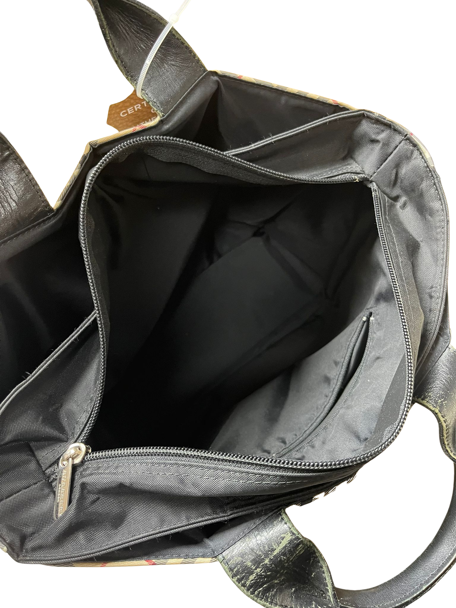 Burberry Nova Check Tote Bag