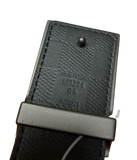 This is a Louis Vuitton Neo Inventeur Belt Damier Graphite Canvas Ruthenium Finished Buckle